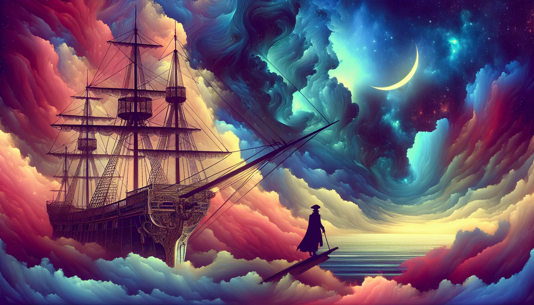 Story illustration for Captain Twilight and the Sweet-Turned-Storm