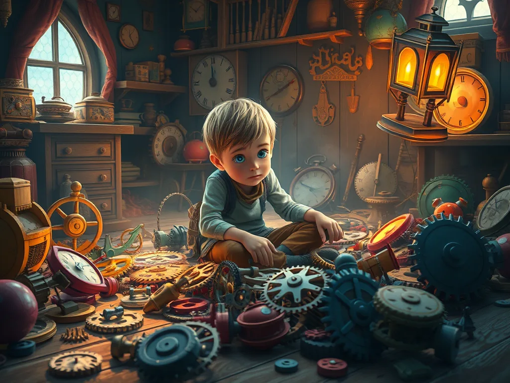 Story illustration for The Boy Who Took Things Apart