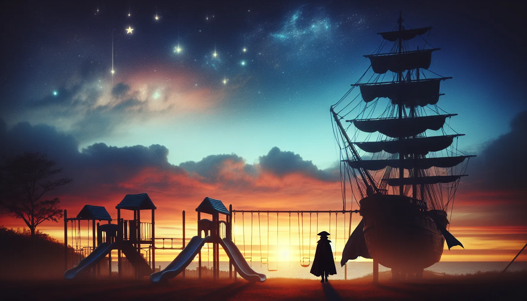 Story illustration for The Day the Playground Found Its Calm