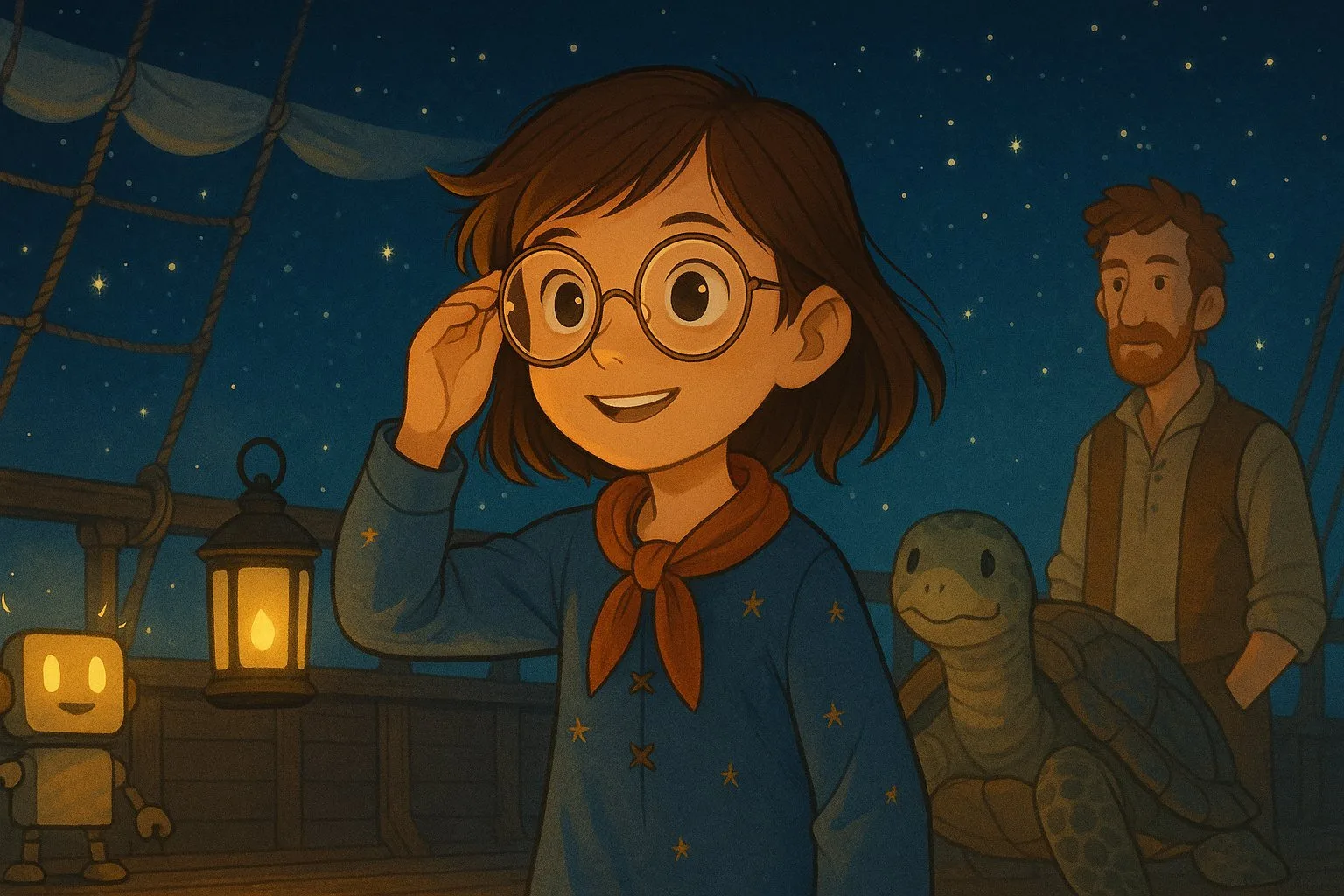 Story illustration for The Girl Who Wouldn’t Wear the Night