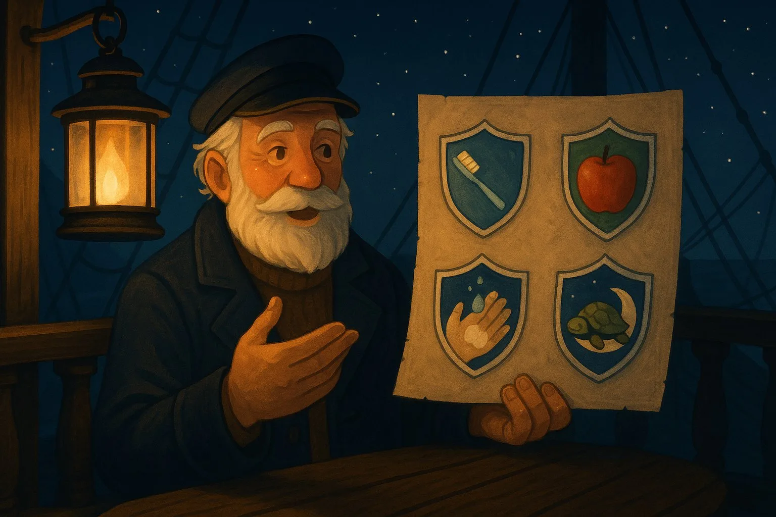 Story illustration for The Little Shields of Tomorrow